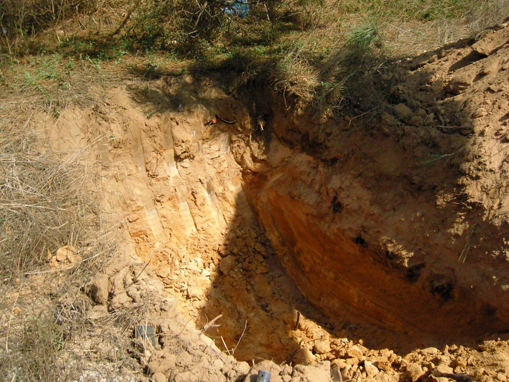 Poço de prospecção